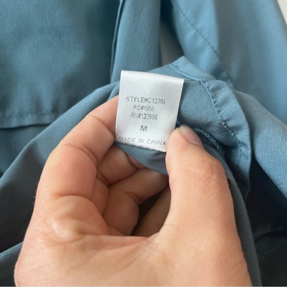 Mittoshop Teal Button Up - Size M - image 3